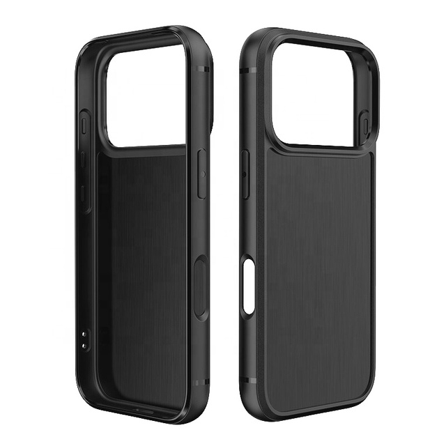 Double Sided Groove Phone Case Custom Semi Finished Groove Case for iPhone 18 17 16 15 14 13 12 11 XS Max XR SE 17e Blank Case