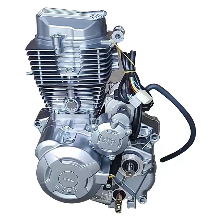 高性能zongshen125CCモーターサイクルエンジンキット単気筒4ストロークCDI電動キックスタートCG125エンジン