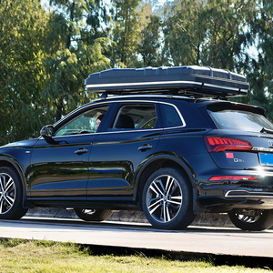 Tienda de techo rígido cuadrada de apertura rápida caqui personalizada para SUV Material Oxford impermeable para acampar al aire libre viajes familiares por carretera - Product Image 4