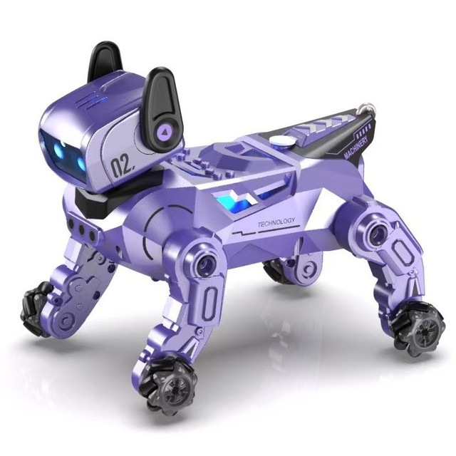 New Teddy AI Doudou Artificial Intelligence Robot Dog Wi-Fi Enabled Remote Controller Chatbot Desktop Pet Ready-to-Go for Ages