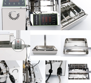 Tự động cao hiệu quả sản xuất thiết bị thương mại <span class=keywords><strong>Donut</strong></span> máy móc sản xuất Nồi chiên <span class=keywords><strong>Donut</strong></span> máy - Product Image 5