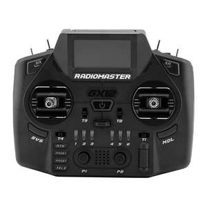 RadioMaster GX12 Gemini X Transmisor de Radio RC de Doble Banda ELRS GX01 con Gimbal CNC Hall EdgeTX - Product Image 4