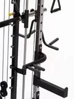 Ensemble d'équipements de musculation multifonctionnels en acier pour presse à bancs et rack à squats, cage de musculation, équipement de salle de sport commercial pour exercices de fitness unisexes