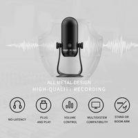 Offre Spéciale nouvel ordinateur portable Streaming Podcasting filaire ASMR USB Mic Studio enregistrement Microphone à condensateur