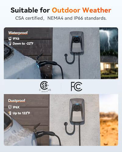 Cargador de Vehículos Eléctricos de Pared, 22kW CA Tipo 2, Gris, para Actualización, Entrada 200-220V, Nuevo - Product Image 6