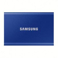 Unidad de Estado Sólido Portátil (PSSD) Original Tipo-C USB 3.2 T7 Azul Gris NVMe, Velocidad de Transferencia 1050MB/s, 1TB, 2TB, 4TB