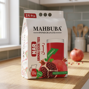 Premium Quality Pomegranate Flavored Instant Cold Drink Powder Fruity Taste 11.2g x 24pcs Vitamin C Rich Reasonable - Product Image 3