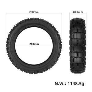 Pneu tubeless auto-réparant 12x2.50 avec gel, pneu sous vide auto-cicatrisant 12 pouces 12x2.5 avec gelée, pneu sous vide 12 pouces pour trottinette - Product Image 2