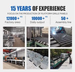 Hochfestes Gitter aus verzinktem Stahl mit starker Gitters truktur Stahlgitter - Product Image 6