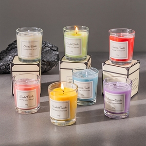 Bougies parfumées faveurs de mariage bougies de cire de soja personnalisées bougies d'aromathérapie de luxe cadeaux de mariée décor à la maison faveurs de fête à la main - Product Image 5