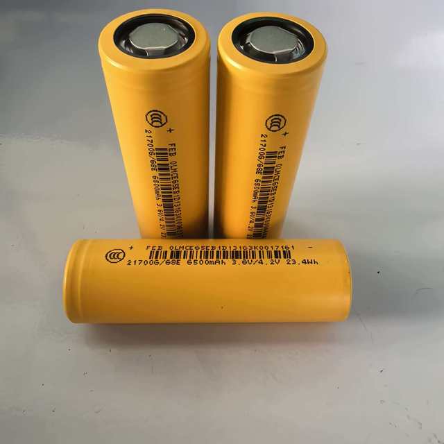 New Arrival FEB Battery 21700 6500mah 3.6v Cylindrical Lithium Ion 6500 Battery for Ebike Electronics Drone