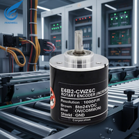 Encodeur rotatif incrémental E6B2-CWZ6C Haute résolution Protection IP50 Réponse 100kHz 1000P/R 2000P/R Phase ABZ Sortie NPN 5-24V