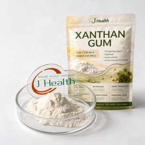 JULYHEALTH Offre Spéciale <span class=keywords><strong>Gomme</strong></span> Xanthane 200 Mesh Qualité Alimentaire 11138-66-2 Épaississant Stabilisateur pour Sauces, Boissons et Vinaigrettes - Product Image 1
