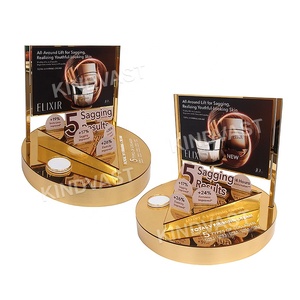 Tùy chỉnh mới nhất thiết kế hiển thị đứng khuyến mãi nước hoa mỹ phẩm trang điểm các tông sóng hiển thị sàn cho cửa hàng bán lẻ - Product Image 1