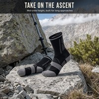 Chaussettes de randonnée en laine thermique épaisse, entièrement doublées en terry, chaudes pour l'hiver, pour hommes et femmes, pour la chasse par temps froid, en gros