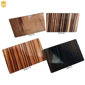 Lesifu Black Lamin Super High Gloss <strong>Laminate</strong> Sheet Black Formica Glossy Hpl - Product Image 3