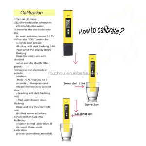 Medidor de pH Portátil Profissional Faixa 0-14 ATC |   OEM/ODM/OBM Disponível |   Água Residual de Laboratórios para Cervejaria |   Resolução de 0,01 - Product Image 5