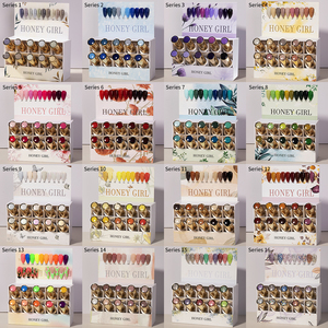 HONEY GIRL <span class=keywords><strong>Set</strong></span> de Esmaltes de Uñas en Gel UV Regular de 160 Colores para Salón de <span class=keywords><strong>Manicura</strong></span>, Kit de Arte de Uñas, Esmalte <span class=keywords><strong>Permanente</strong></span> UV, <span class=keywords><strong>Set</strong></span> de Esmaltes de Uñas Disco - Product Image 2