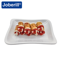 Friandises dentaires pour chiens Joberill, double bâtonnet bicolore, riches en protéines, sans céréales, en forme d'os noué enveloppé de viande de poulet, fourni directement par l'usine