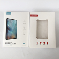 Boîte d'emballage en verre trempé pour téléphone, boîtes d'emballage de papier personnalisées pour protecteur d'écran en verre, vente en gros économique, 10 pièces