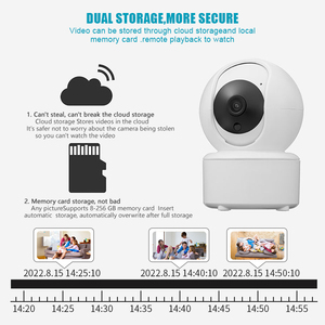 1080P nhà giám sát máy ảnh không dây wifi nhà thông minh trong nhà DOME PTZ <span class=keywords><strong>IP</strong></span> an ninh không dây an ninh máy ảnh - Product Image 6