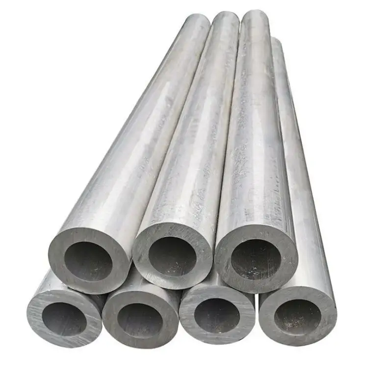Aluminium Buisfabrikant Levert Aluminium 3003 3004 5005 5052 Zilver Geanodiseerd Aluminium Stalen Ronde Buis
