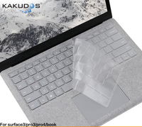 Kakudos – housse de clavier en Silicone Tpu pour Surface Pro 4 5 6 7 Pro 8