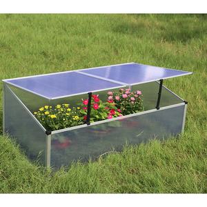 Serre translucide en aluminium cadre froid fleur lit boîte Mini vert maison plante tomate creux <span class=keywords><strong>chambre</strong></span> panneaux Protection UV - Product Image 2