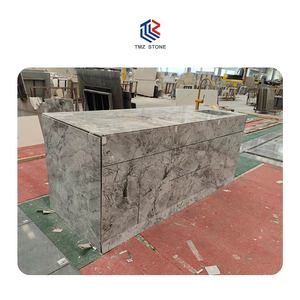 Cuarcita TMZ, losa de cuarcita blanca Natural de alta calidad, superficie pulida impermeable para gabinetes de piedra de Villa interior - Product Image 1