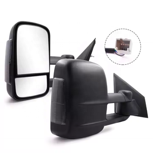 MAZDA BT50 2011-2020 Rétroviseur latéral de remorquage électrique noir avec feu de signalisation État neuf - Product Image 4