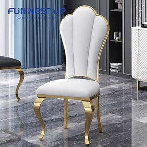 Venta caliente fiesta Hotel banquete silla Tiffany boda oro Metal banquete silla muebles conjunto Chivas Hotel sillas para eventos - Product Image 3