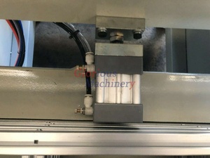 Hot Bán Hàng Chất Lượng Cao Vải Windows Hàn PVC Đôi Đầu UPVC Nhựa Máy Làm Hồ Sơ Cửa Sổ Và Cửa Máy - Product Image 4