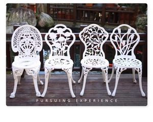 <span class=keywords><strong>Ensemble</strong></span> <span class=keywords><strong>table</strong></span> <span class=keywords><strong>et</strong></span> chaises en <span class=keywords><strong>aluminium</strong></span> moulé pour balcon extérieur, idéal pour les loisirs en plein air, jardin, cour, villa, <span class=keywords><strong>table</strong></span> basse nordique imperméable - Product Image 5
