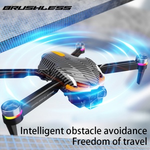Drone professionnel AE4 Pro avec télécommande, jouet de photographie, évitement intelligent des obstacles, quadricoptère avec éclairage et GPS en plastique - Product Image 3