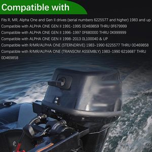Kit de joints d'installation de boîtier de cloche 94996Q2 pour transmissions MerCruiser R, MR et Alpha Gen I et II <span class=keywords><strong>Sierra</strong></span> - Product Image 6
