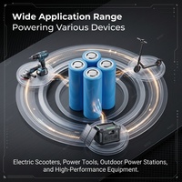 Reservoir Energi Silinder Samsung 21700 NMC 3.7V 5000mAh Asli