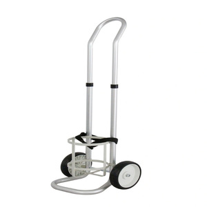 Chariot à cylindres en acier de 40 litres du Jiangsu avec support de conteneur, chariot de manutention pour bouteilles d'oxygène et d'acétylène - Product Image 5