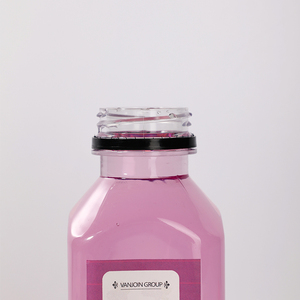 Small MOQ 350ml Empty Reusable <strong>Juice</strong> Beverage <strong>Containers</strong> With Tamper Evident Lids Pet Clear Plastic <strong>Juice</strong> Bottles With Cap - Product Image 6