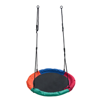 Ensemble de balançoire de jardin confortable pour enfants à quatre couleurs, nouveau, balançoire de plafond pour patio, lit de balançoire pour bébé avec support