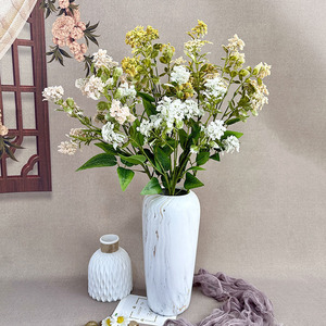 Queyiyi Flowers – Bouquet de fleurs artificielles en soie Osmanthus pour décoration de bureau et de maison 31450724422 - Product Image 1