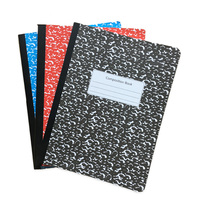 200 Seiten American Composition Notebooks Schulheft Hardcover Marmor Briefpapier Notizbücher Holz freies Papier/Offset papier