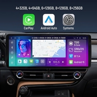 Reproductor de DVD de 12.3 Pulgadas con Pantalla Táctil Vertical, Radio, Navegación Android 15, Kit Completo para Lexus GX 2005-2011