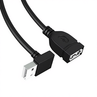 Großhandel 90-Grad-USB-Verlängerungskabel mit Aufwärts- und Abwärtswinkel, Hochgeschwindigkeits-Daten- und Ladekabel für Videospieler