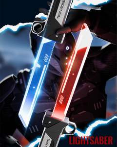 <span class=keywords><strong>Sabre</strong></span> <span class=keywords><strong>laser</strong></span> jouet pour enfants EPT Warrior 2-en-1 avec technologie d'éclairage avancée, fonction <span class=keywords><strong>de</strong></span> balancement et <span class=keywords><strong>de</strong></span> rétraction <span class=keywords><strong>de</strong></span> la tige - Product Image 2