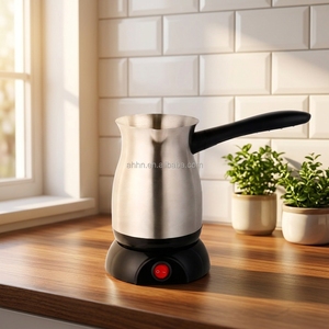 Machine à café <span class=keywords><strong>turque</strong></span> électrique en acier inoxydable, chauffe rapidement, idéale pour la cuisine domestique – Fournisseur d'usine - Product Image 6