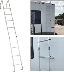 Awnlux Nhôm Hợp Kim Tùy Chỉnh Van Caravan Motorhome Bên Ngoài Ngoài Trời Kính Thiên Văn Gấp Leo Núi <span class=keywords><strong>RV</strong></span> Thang - Product Image 5