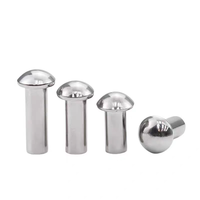 Rivets solides en acier inoxydable 304, tailles M2 à M16, pour panneaux routiers, plaques signalétiques et enseignes, usage professionnel