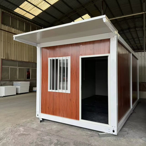 Modular đúc sẵn phẳng gói container nhà 10ft 20ft 40ft di động có thể tháo rời thiết kế văn phòng phòng ngủ đơn vị phòng tắm trung tâm - Product Image 1