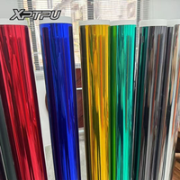 Film de protection de peinture XPTPU PET pour voiture, 6,5 mil, vinyle auto-cicatrisant, anti-rayures, sans bulles d'air, 1,5 m x 17 m, rouleau
