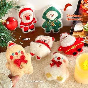 Cute Super Soft Plush for Princess Bear <strong>Christmas</strong> Pendant Unisex Doll Jewelry Bag Wholesale - Product Image 3